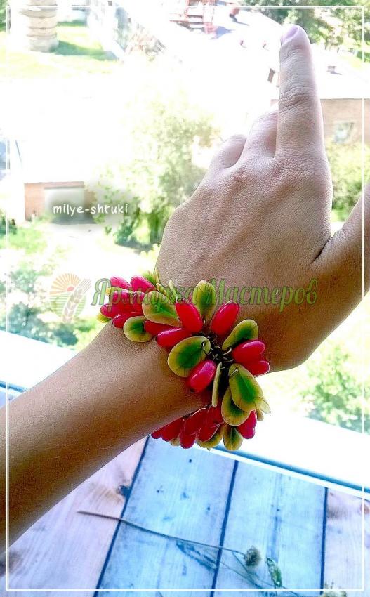 <div style=margin-left:10px><h1>Браслет Барбарис</h1><p><a href="/catalog/bijuteriya/">Біжутерія</a> » <a href="/catalog/bijuteriya/braslety/">Браслети</a></p><i class="fa fa-map-marker"></i> Полтавская область, Полтава<br /><br /><div class="socdata"><script src="//yastatic.net/es5-shims/0.0.2/es5-shims.min.js"></script>
                                            <script src="//yastatic.net/share2/share.js"></script>
                                            <div class="ya-share2" data-services="facebook,gplus,twitter,lj,viber,whatsapp,skype" data-counter=""></div></div>